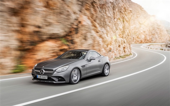 2016 Mercedes-Benz SLC Auto HD Fond d'écran Vues:7805