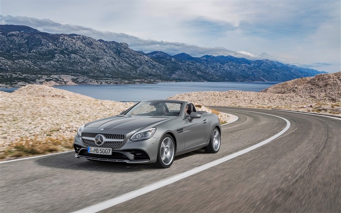 2016 Mercedes-Benz SLC Auto HD Fond d'écran Vues:6192