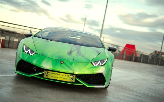 2016 Print Tech Lamborghini Huracan HD Wallpaper 04 Views:6679 Date:2016/1/5 8:45:04