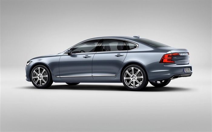 2016 Volvo S90 Prestige Auto Blue Série HD Fond d'écran Vues:7011