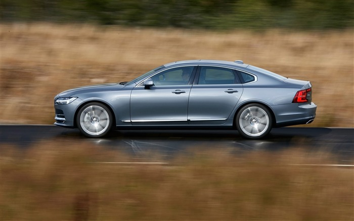 2016 Volvo S90 Prestige Auto Blue Série HD Fond d'écran Vues:7898