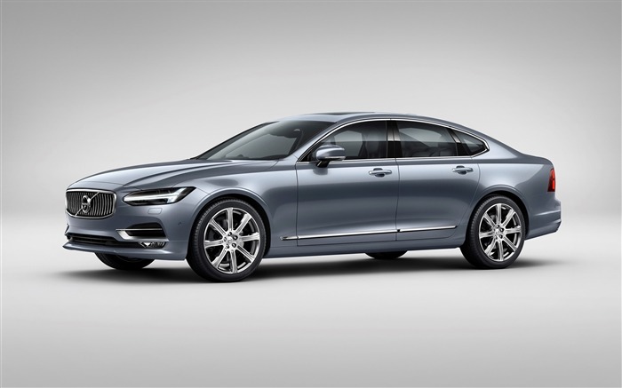 2016 Volvo S90 Prestige Auto Blue Série HD Fond d'écran Vues:7474