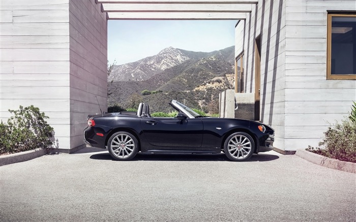 2017 Fiat 124 Spider Prestige Auto HD Fond d'écran Vues:7520