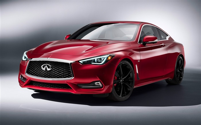 2017 Infiniti Q60 Series Red Auto HD Fond d'écran Vues:20952