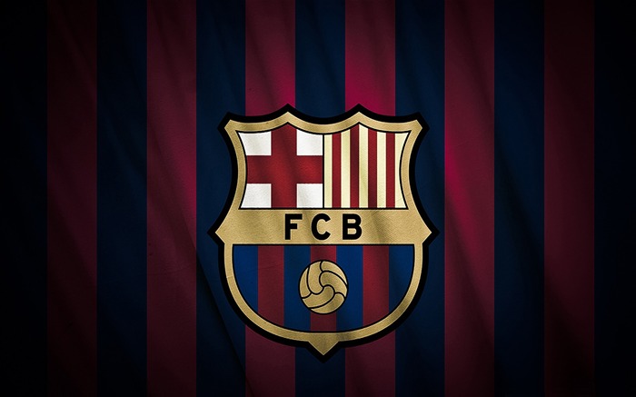 Barca Barcelona FC-Logo Brand Sports fondo de pantalla HD Vistas:17825