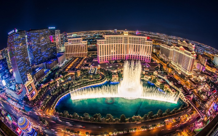 Bellagio fountain show-HD Desktop Wallpaper Visualizações:10893