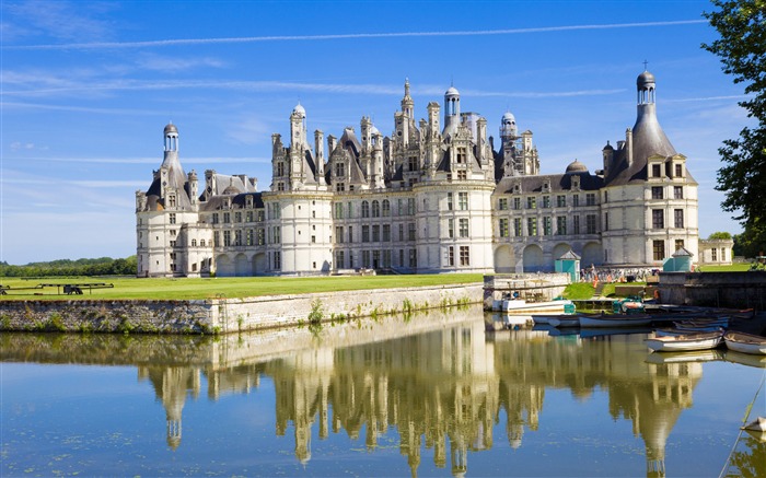 Chambord chateau france-Architectural HD Wallpapers Visualizações:12436