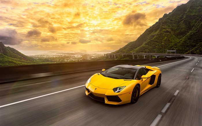 LP700 Aventador Lamborghini-High Quality HD Wallpaper Views:12869 Date:2016/1/6 4:42:24