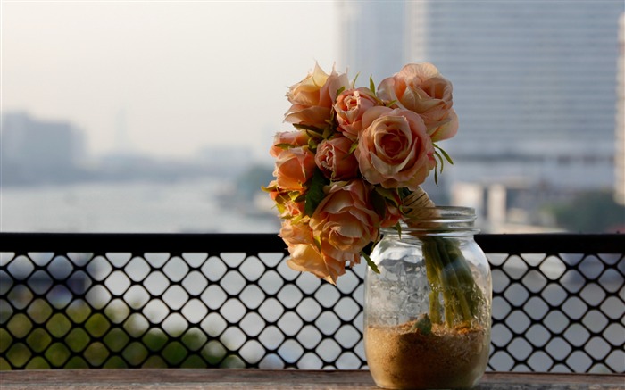 Roses bouquet flowers-High Quality Fondos de Escritorio Vistas:6027