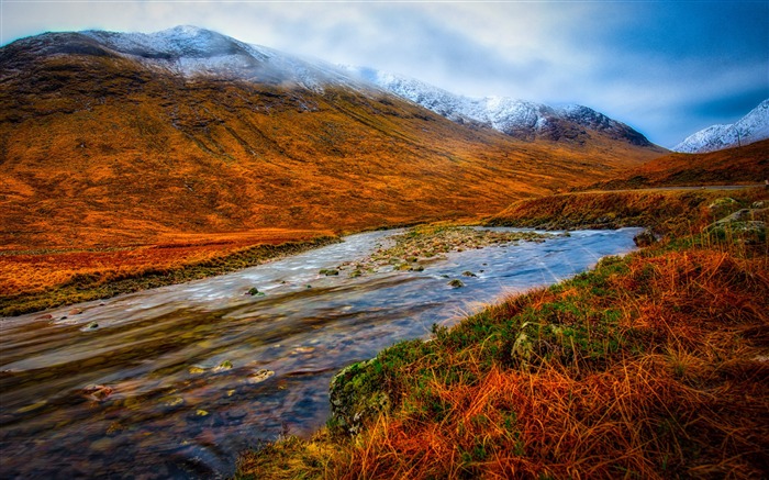 Sunset Brown Mountain Mountainside-Nature Photo fondo de pantalla HD Vistas:8584