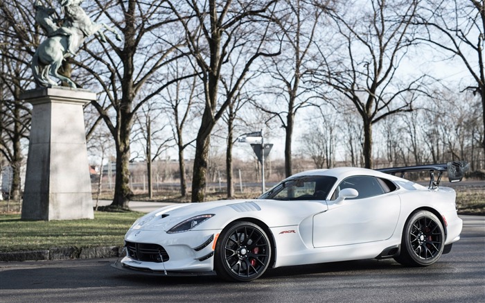 2016 Dodge Viper ACR White Auto HD Wallpaper 02 Visualizações:9842