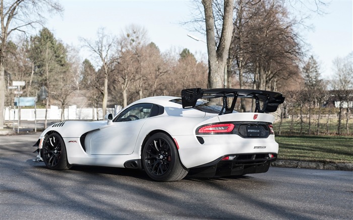 2016 Dodge Viper ACR White Auto HD Wallpaper 03 Visualizações:8900