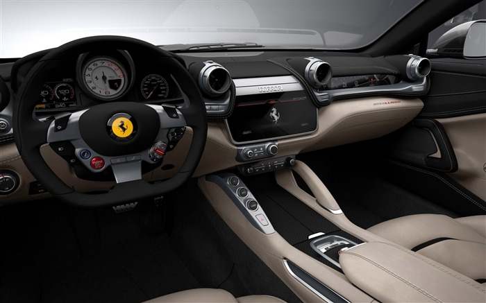 2016 Ferrari GTC 4 Lusso Auto HD Wallpaper 08 Visualizações:7378