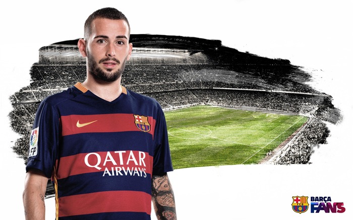 Aleix Vidal-2015-2016巴塞罗那队高清壁纸 浏览:7449