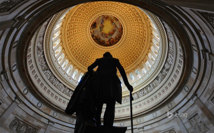 Statue en bronze Capitol Washington-2016 Bing Fond d'écran Vues:7862