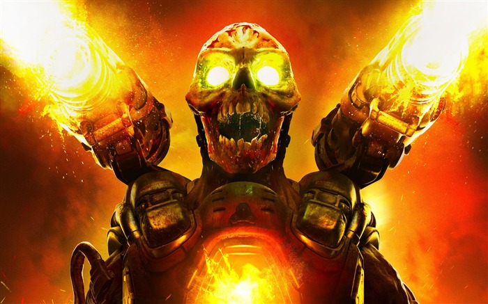 毁灭战士4 Doom 2016-游戏高品质壁纸 浏览:12248