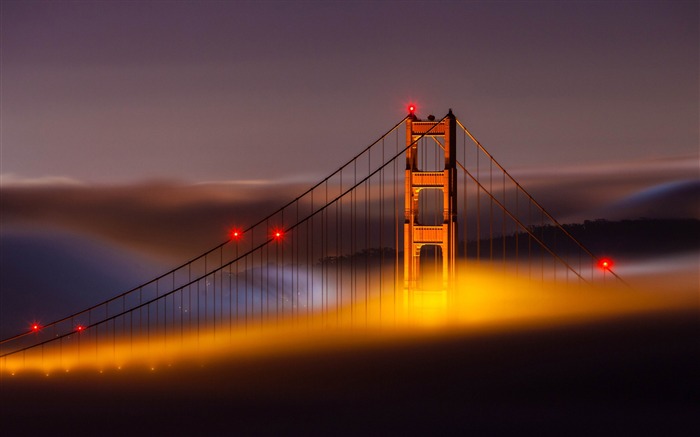 San Francisco Bridge Side-Cities HD papel de parede de mesa Visualizações:6731