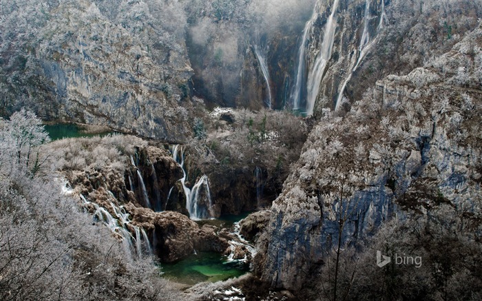 Cachoeiras Croácia Plitvice Lakes-2016 Bing Wallpaper Visualizações:6095