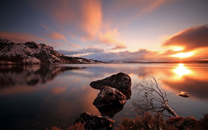 Lago de Bergen, paisagem maravilhosa, HD, papel de parede Visualizações:9303