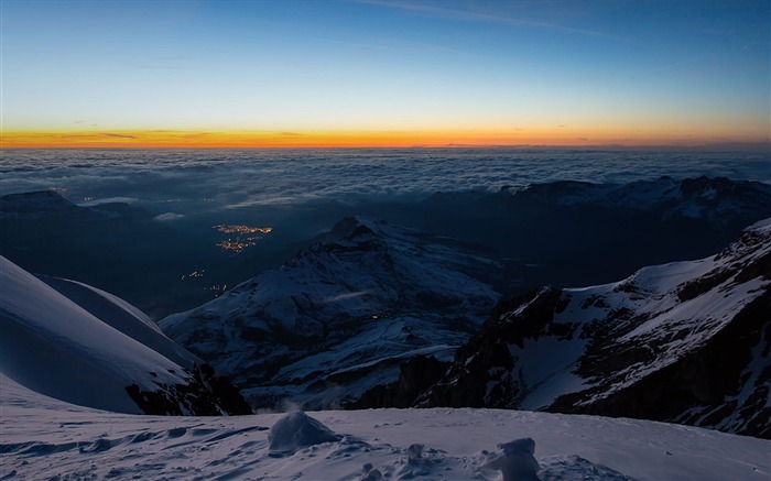 Alpes de Berna Ferrocarril Suiza-2016 Bing Fondos de escritorio Vistas:7123