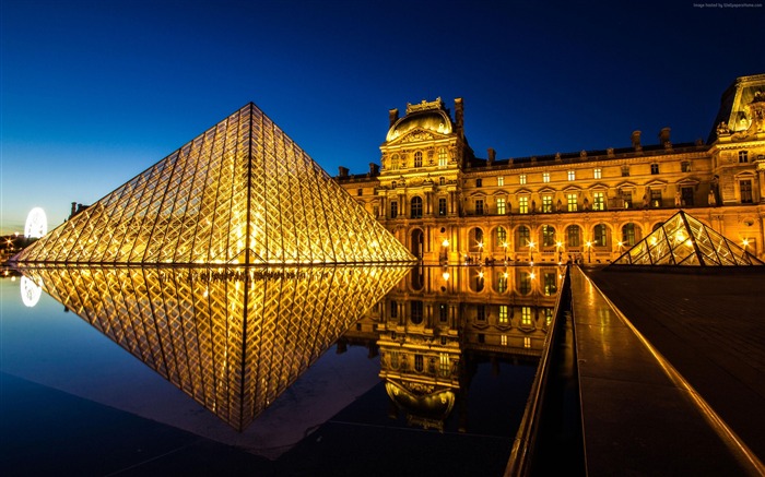 Louvre museum france-Travel HD Desktop Wallpaper Views:22555 Date:2016/3/8 8:24:41