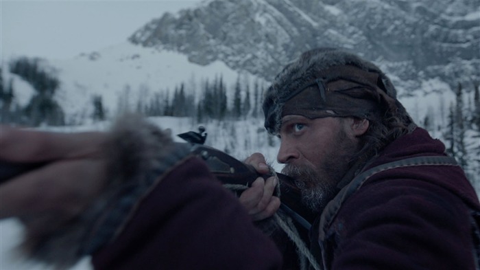 The Revenant 2016 Fondo de pantalla de Leonardo DiCaprio HD 04 Vistas:6096