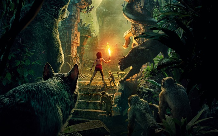 The jungle book 2016-Movie High Quality Wallpaper Views:8171 Date:2016/3/5 5:46:55