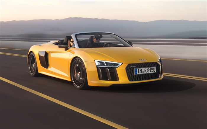 2017奧迪R8 Spyder V10汽車高清壁紙02 查看次數:6106