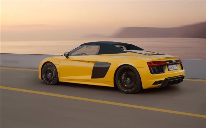 2017奧迪R8 Spyder V10汽車高清壁紙12 查看次數:6774