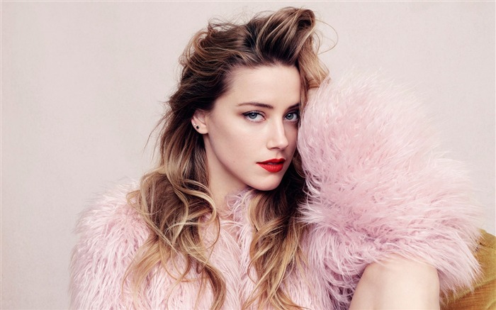 Amber Heard Elle Magazine-Beauty Photo fondo de pantalla HD Vistas:9465