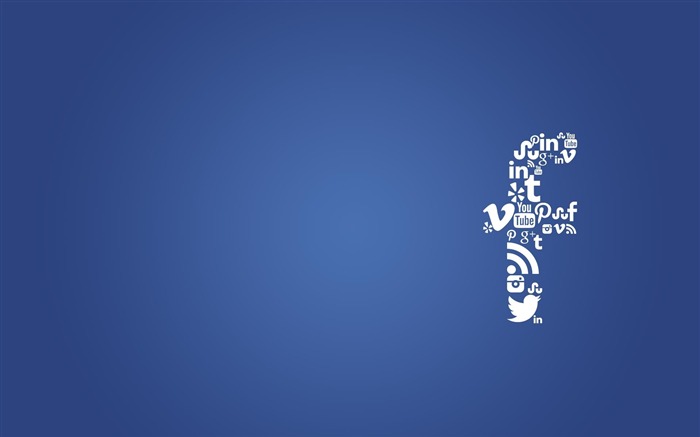 Facebook logo-High Quality HD Wallpaper Views:13059 Date:2016/4/7 8:07:36