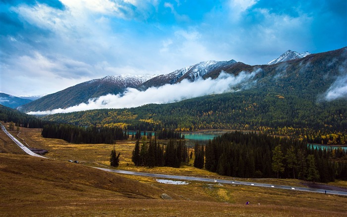 Kanas Lake Xinjiang China Travel Photo HD Wallpaper 06 Visualizações:9023