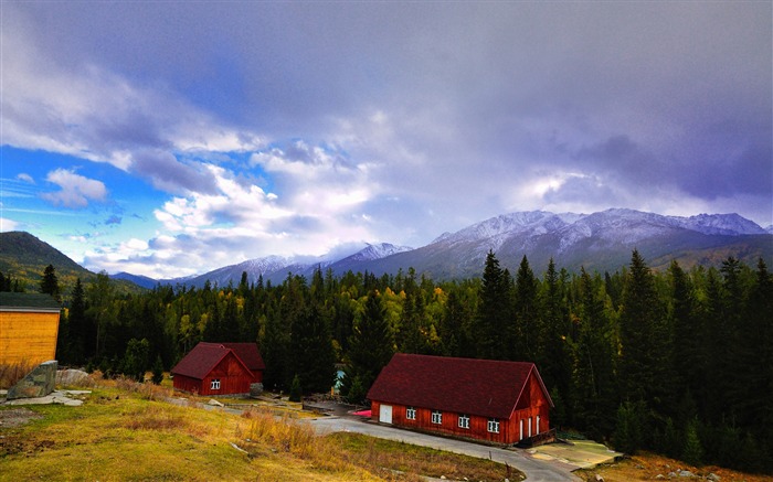 Kanas Lake Xinjiang China Travel Photo Fondo de pantalla HD 16 Vistas:7604