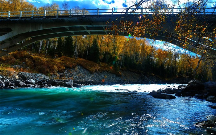 Kanas Lake Xinjiang China Travel Photo fondo de pantalla HD 18 Vistas:7182