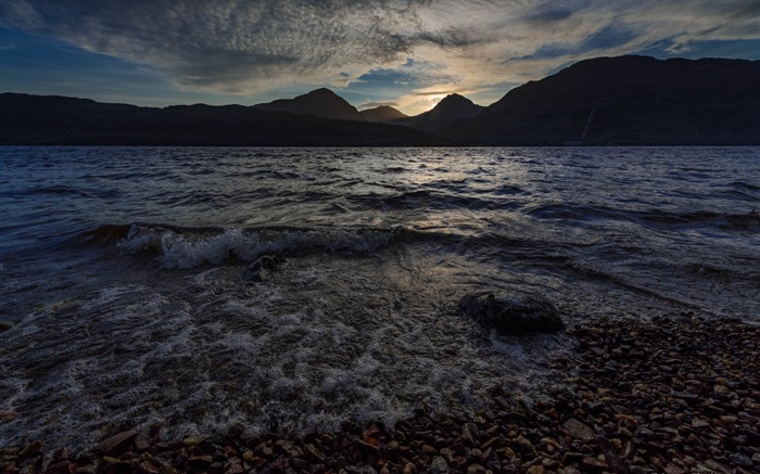 Loch Lomond Sunset-Scotland Fotografía fondo de pantalla Vistas:6203