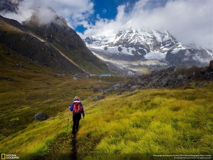 Majestic Annapurna-National Geographic Photo Fond d'écran Vues:9049