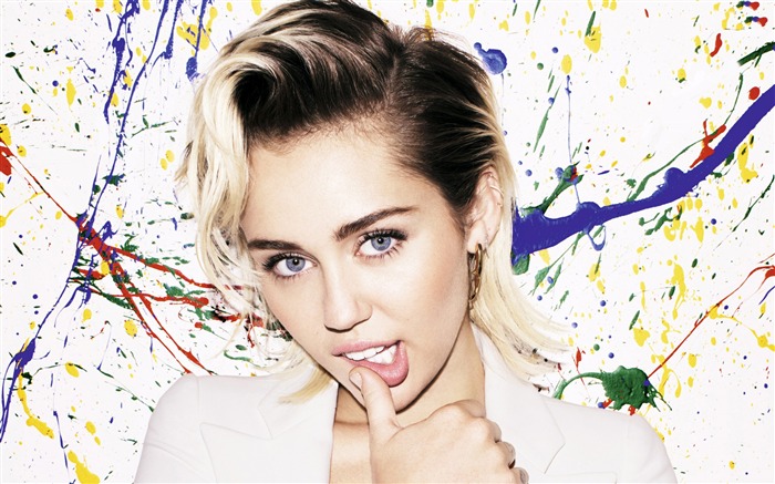 Miley Cyrus-Beau modèle photo HD Fonds d'écran Vues:10814