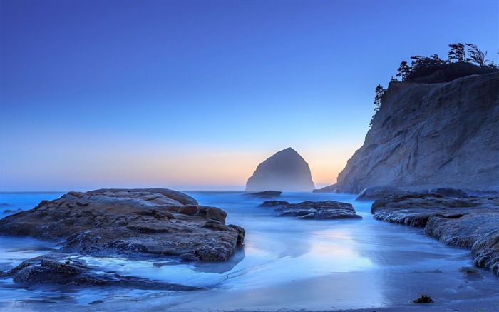 Oregon pacifiques plages de l'océan-Nature haute qualité Fond d'écran Vues:9224