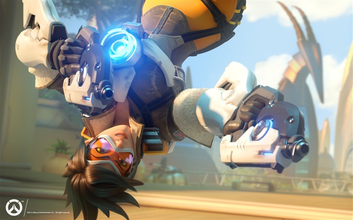 Overwatch Tracer 2016ゲームHDのテーマ壁紙 ブラウズ:12667