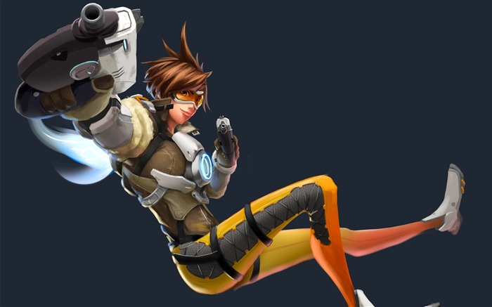 Overwatch Tracer 2016 Game HD Desktop Wallpaper 17 Visualizações:7895