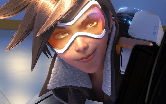 Overwatch Tracer 2016 Game HD Desktop Wallpaper 18 Visualizações:6374