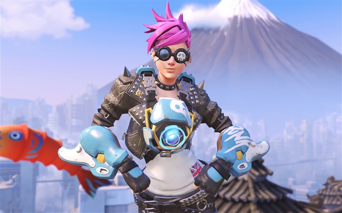 Overwatch Tracer 2016 Game HD Desktop Wallpaper 19 Visualizações:6704