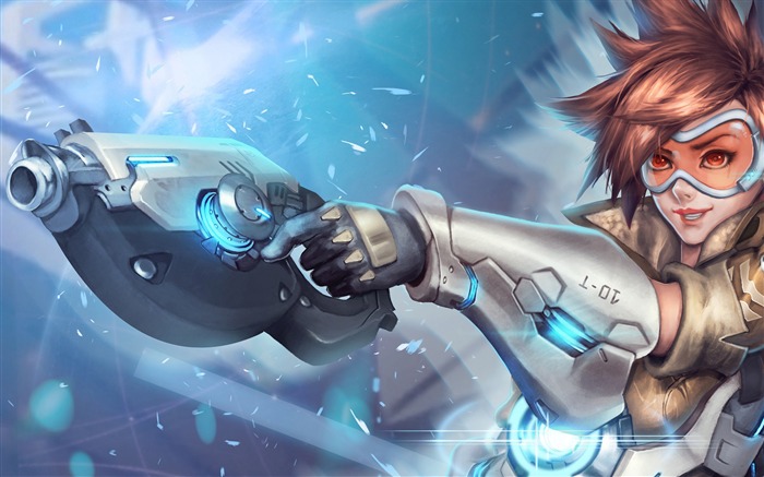 Overwatch Tracer 2016 Game HD Desktop Wallpaper 22 Visualizações:7556