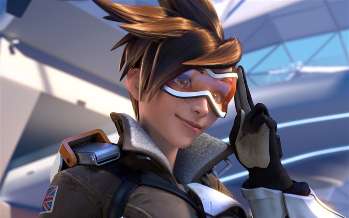 Overwatch Tracer 2016ゲームHDのテーマ壁紙 ブラウズ:8060