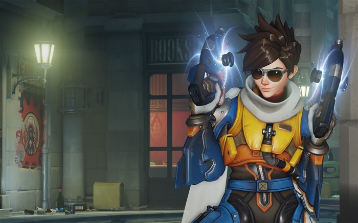 Overwatch Tracer 2016 Game HD Desktop Wallpaper 24 Visualizações:8334