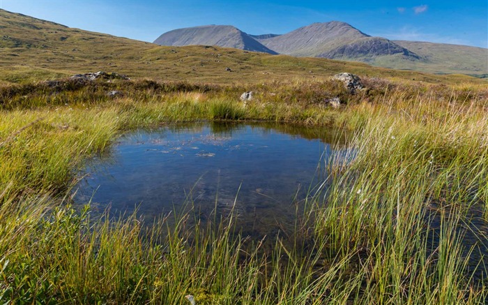 Fondo de Pantalla de Rannoch Moor-Escocia Fotografía Vistas:7037