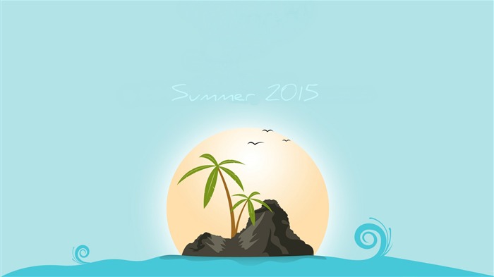 Summer 2016-Vector Art Design HD Wallpaper Views:6236 Date:2016/4/27 10:08:07