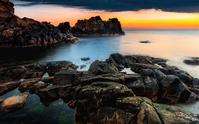 Fondo de pantalla de alta calidad Suecia montañas rocosas-Naturaleza Vistas:8896