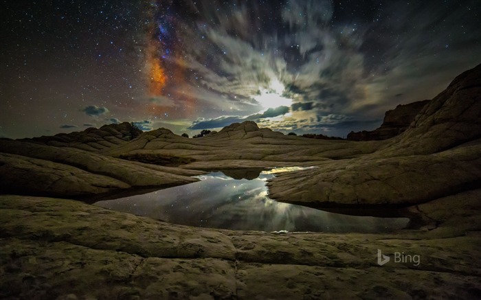 Vermilion Cliffs National Monument Arizona-2016 Bing Desktop Wallpaper Views:7900 Date:2016/4/4 8:12:53