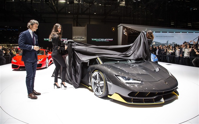 2016 Lamborghini Centenario LP 770-4 HD Wallpaper 08 Visualizações:8031